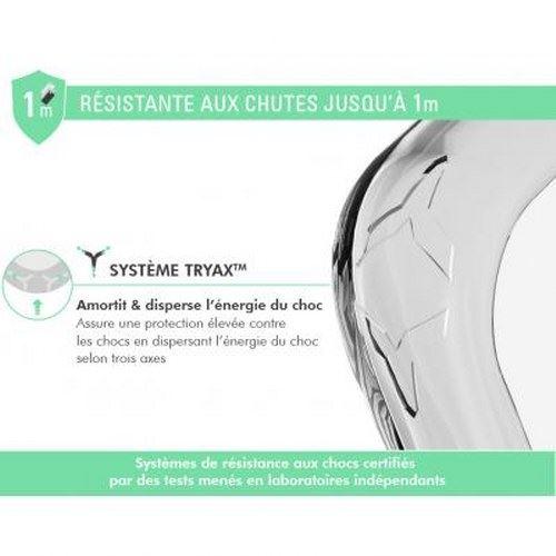 Force Case Pure - Coque de protection pour téléphone portable - robuste - élastomère thermoplastique (TPE),