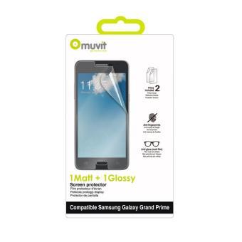 Lot de 2 Protections d'écran Muvit pour Samsung Galaxy Grand Prime