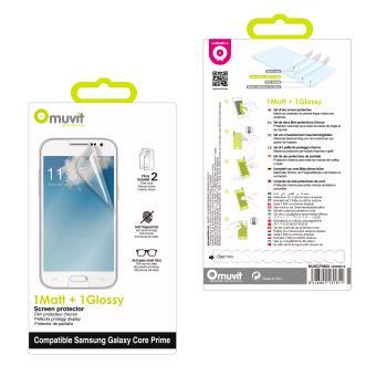 LOT DE 2 FILMS DE PROTECTION POUR SAMSUNG GALAXY CORE