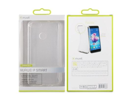 Coque transparente Crystal Soft souple pour Huawei P Smart