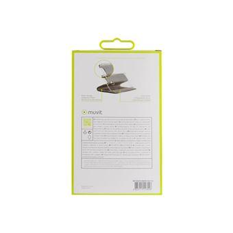 Muvit Folio - Étui à rabat pour téléphone portable - noir - pour Honor 8