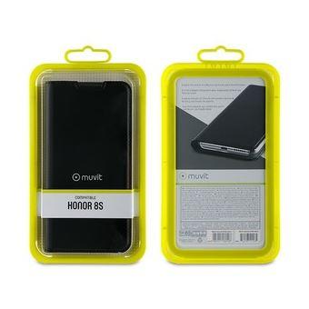 Muvit - PP FOLIO STAND NOIRE CLASSIQUE: HONOR 8S