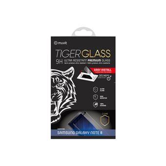 Muvit Tiger Glass - Protection d'écran pour téléphone portable - verre - ultra-transparent - pour Samsung Galaxy Note8