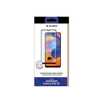 Protection d'écran en verre trempé BigBen Connected pour Samsung Galaxy A32 Transparent