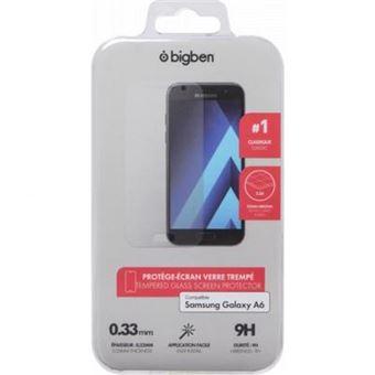 Protection d'écran en verre trempé BigBen pour Samsung Galaxy A6