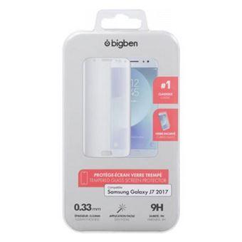 Protection d'écran en verre trempé BigBen pour Samsung Galaxy J7 2017