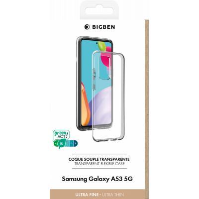 Coque pour Galaxy A53 Souple et Ultra-Mince, Transparente