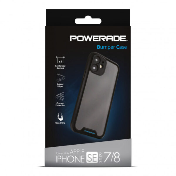 Coque semi-rigide bumper pour iPhone 7/8/SE 2020 - noi