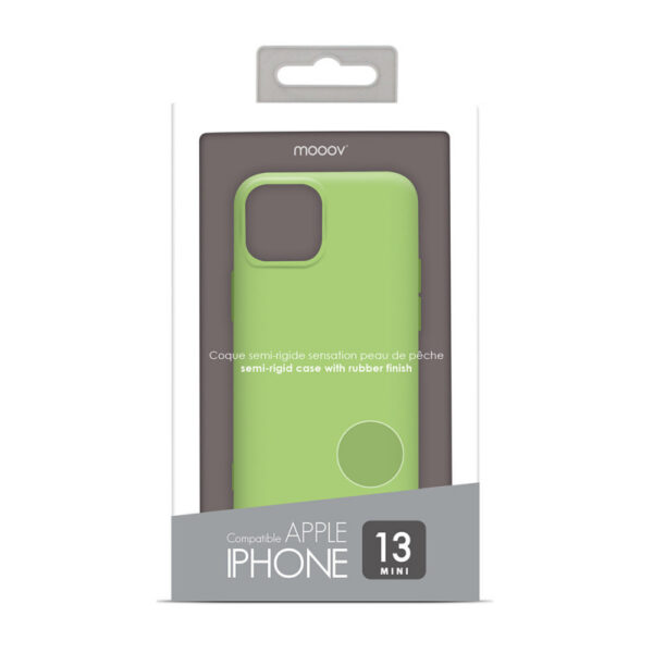 Coque souple pour iPhone 13 Mini - vert clair