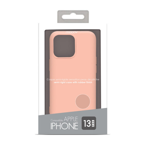 Coque souple pour iPhone 13 Pro - rose pâle