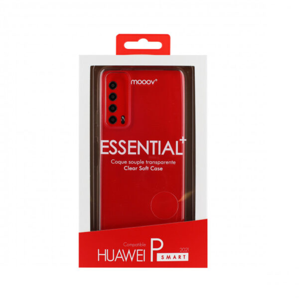Coque souple transparente pour Huawei P Smart 2021