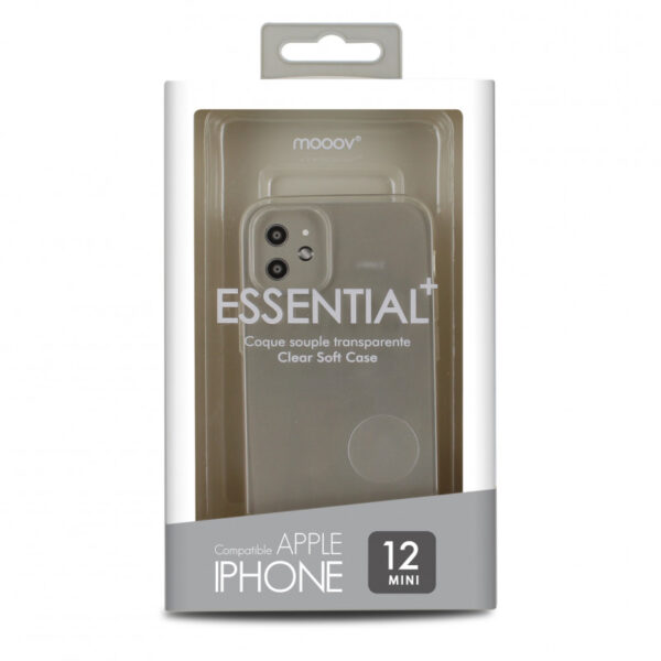 Coque souple transparente pour iPhone 12 MINI