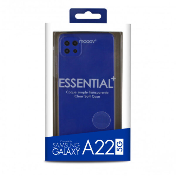 Coque souple transparente pour Samsung A22 5G