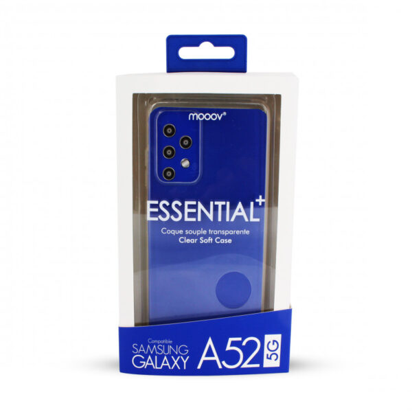 Coque souple transparente pour Samsung A52 5G