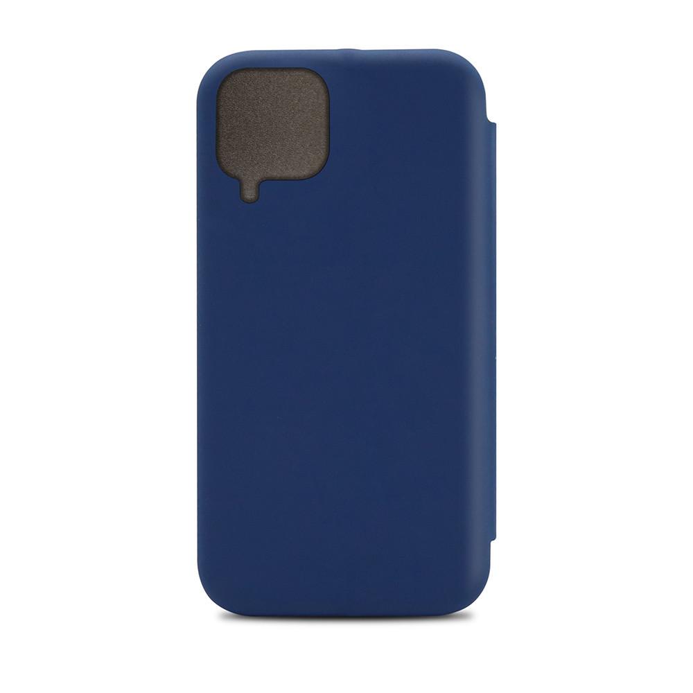 etui-folio-soft-touch-pour-samsung-a22-4g-bleu
