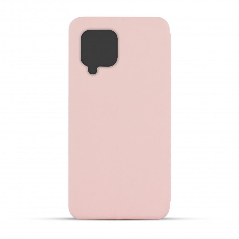 etui-folio-soft-touch-pour-samsung-a42-5g-rose