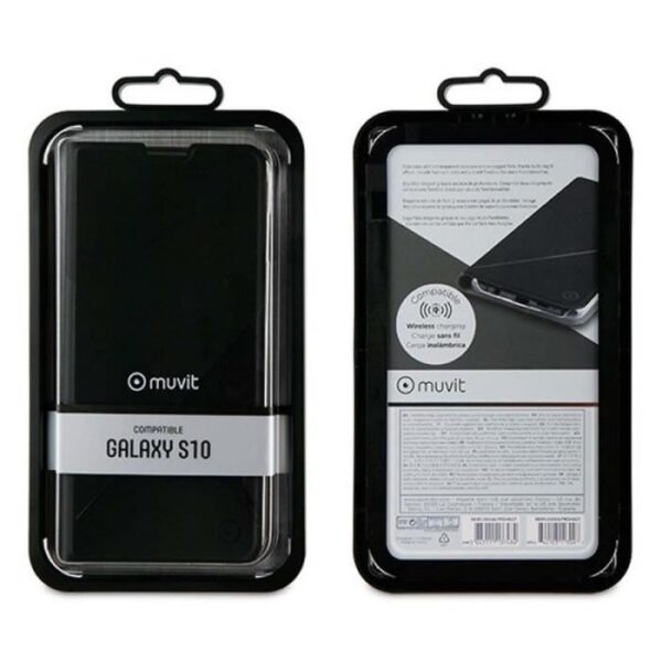 Etui Galaxy S10 porte cartes Noir - Muvit