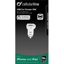 Chargeur pour appareil mobile Cellularline MICROCBRUSB2AW Blanc Auto