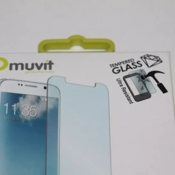 MUVIT .. GLASS .. Film Protection Ecran / Verre trempé pour SAMSUNG GALAXY S6