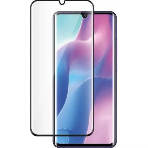 Protège-écran Pour Xiaomi Mi Note 10 Lite Anti-traces De Doigts 3d Noir Transparent Bigben Connected