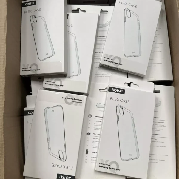Étui pour téléphone portable Xqisit Flex Case 15 cm (5,9") Housse Translucide