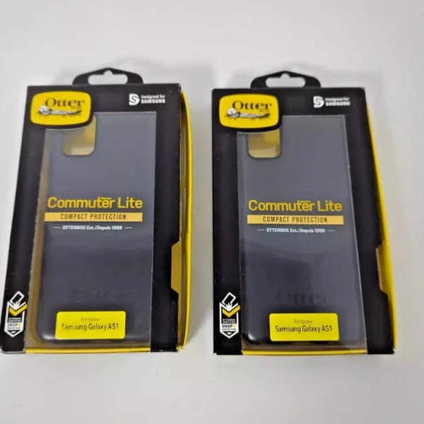 Coque antichoc Otterbox Commuter pour Samsung Galaxy A51 - Noir