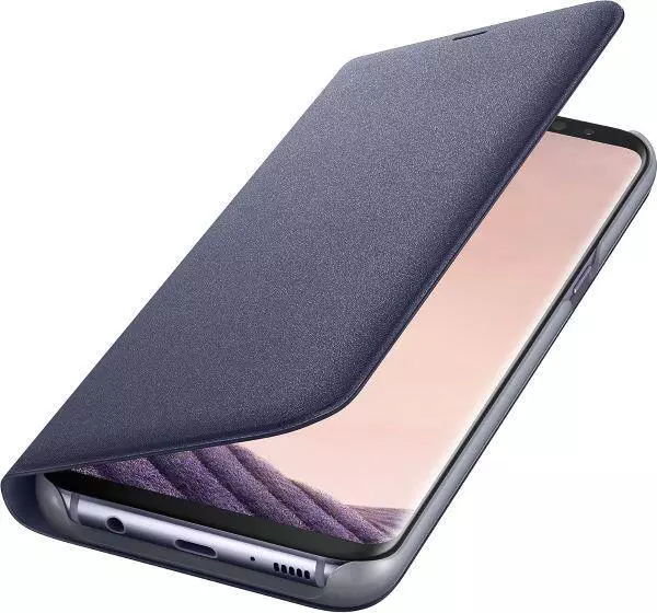 Etui Samsung LED View Violet pour Galaxy S8+