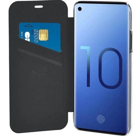 Folio Samsung Galaxy S10E dos crystal Noir Bigben