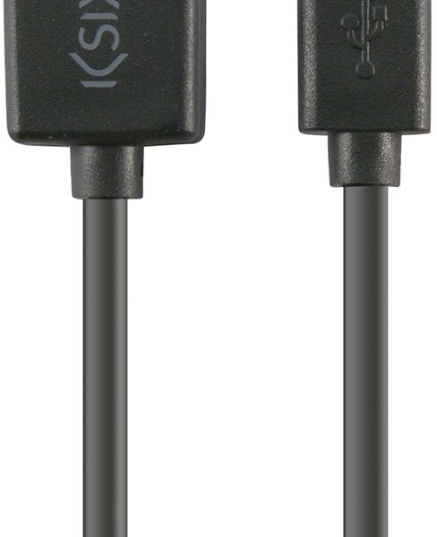 Ksix BXCUSB01 câble USB 1 m USB A Micro-USB A Noir