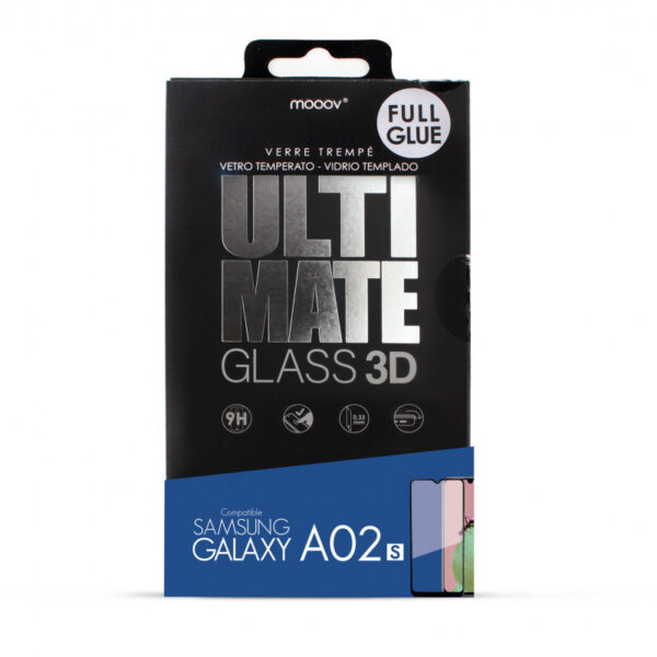 Verre trempé 3D pour Samsung A02s/A03s