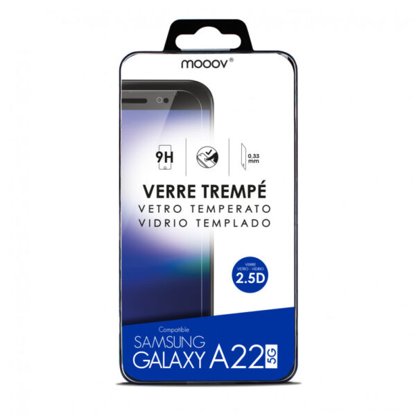 Verre trempé pour Samsung A22 5