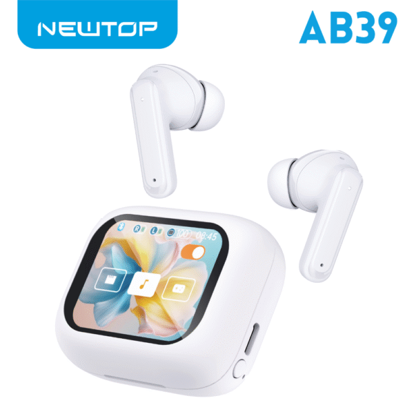 NEWTOP AB39 AURICOLARE WIRELESS BIANCO
