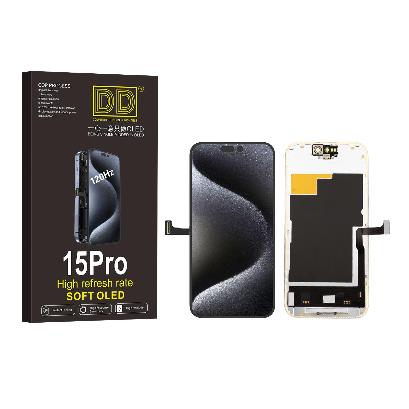 Ecran-Iphone-15-Pro-Soft-OLED-120hz